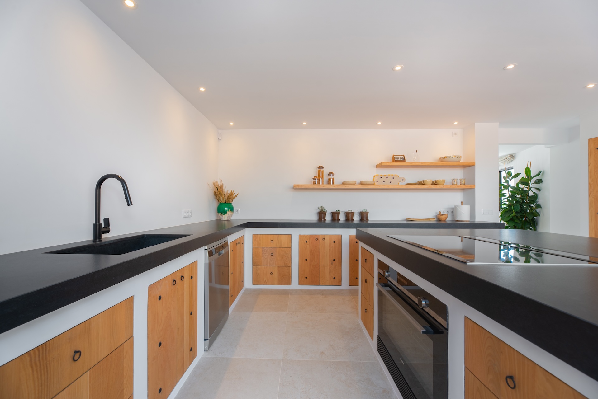 Resa estates Ibiza for sale modern villa martinet views kitchen 3.jpg